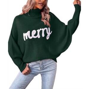 NEW SUPREME FASHION merry sweater in emerald